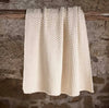 ‘Marco’ Throw (Ivory) - EcoLuxe Furnishings