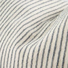 ‘Marina’ Cushion Cover (Off-White w/Ink Pinstripe) - EcoLuxe Furnishings