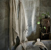 ‘Mayla’ Hand Woven Linen Bath Towels, Set of 2 (Natural) - EcoLuxe Furnishings