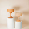 ‘Mecc’ Silicone Unbreakable Cocktail Glasses (Wheat + Oat) - EcoLuxe Furnishings