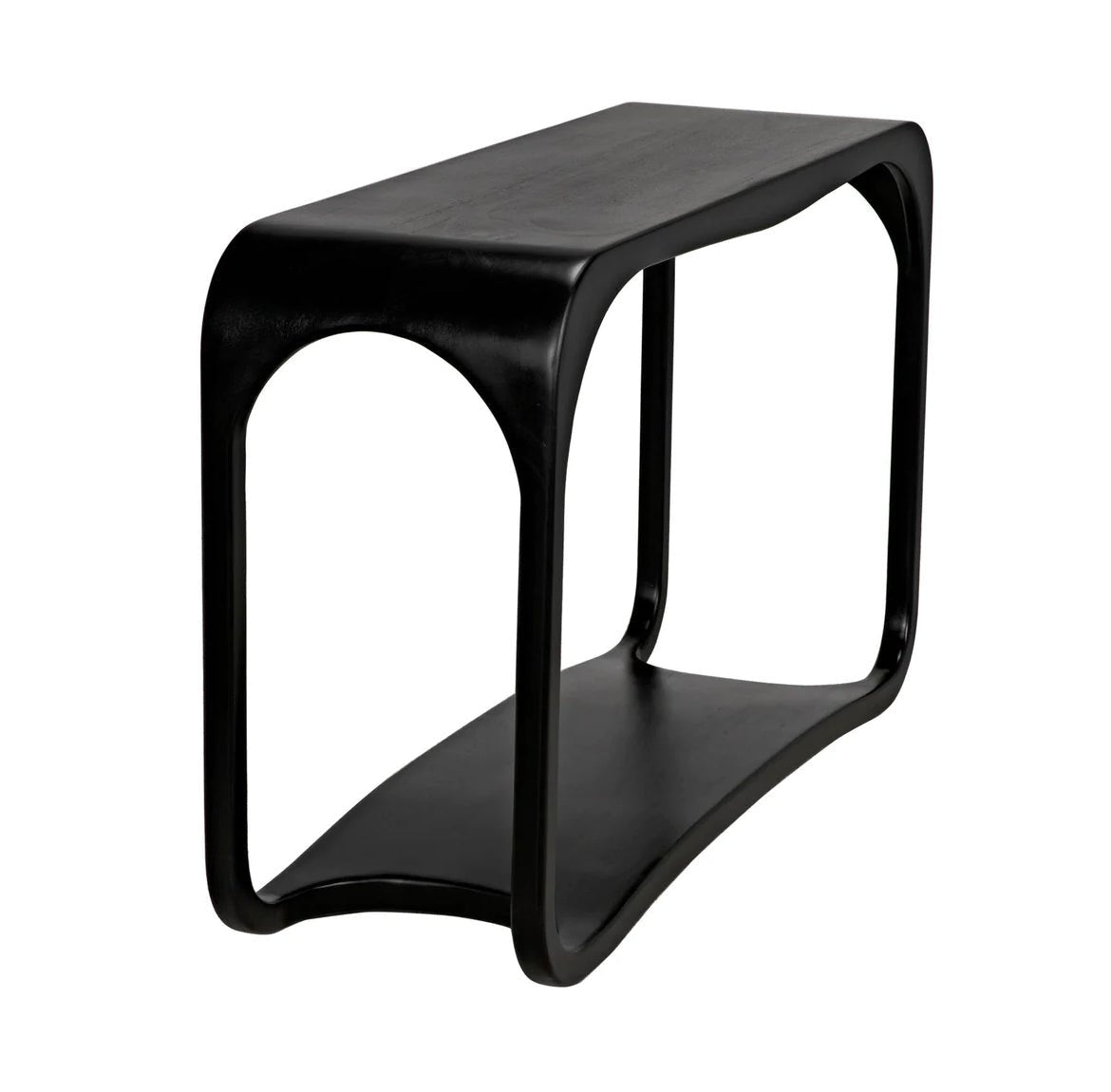 ‘Milena’ Console (Hand Rubbed Black) - EcoLuxe Furnishings
