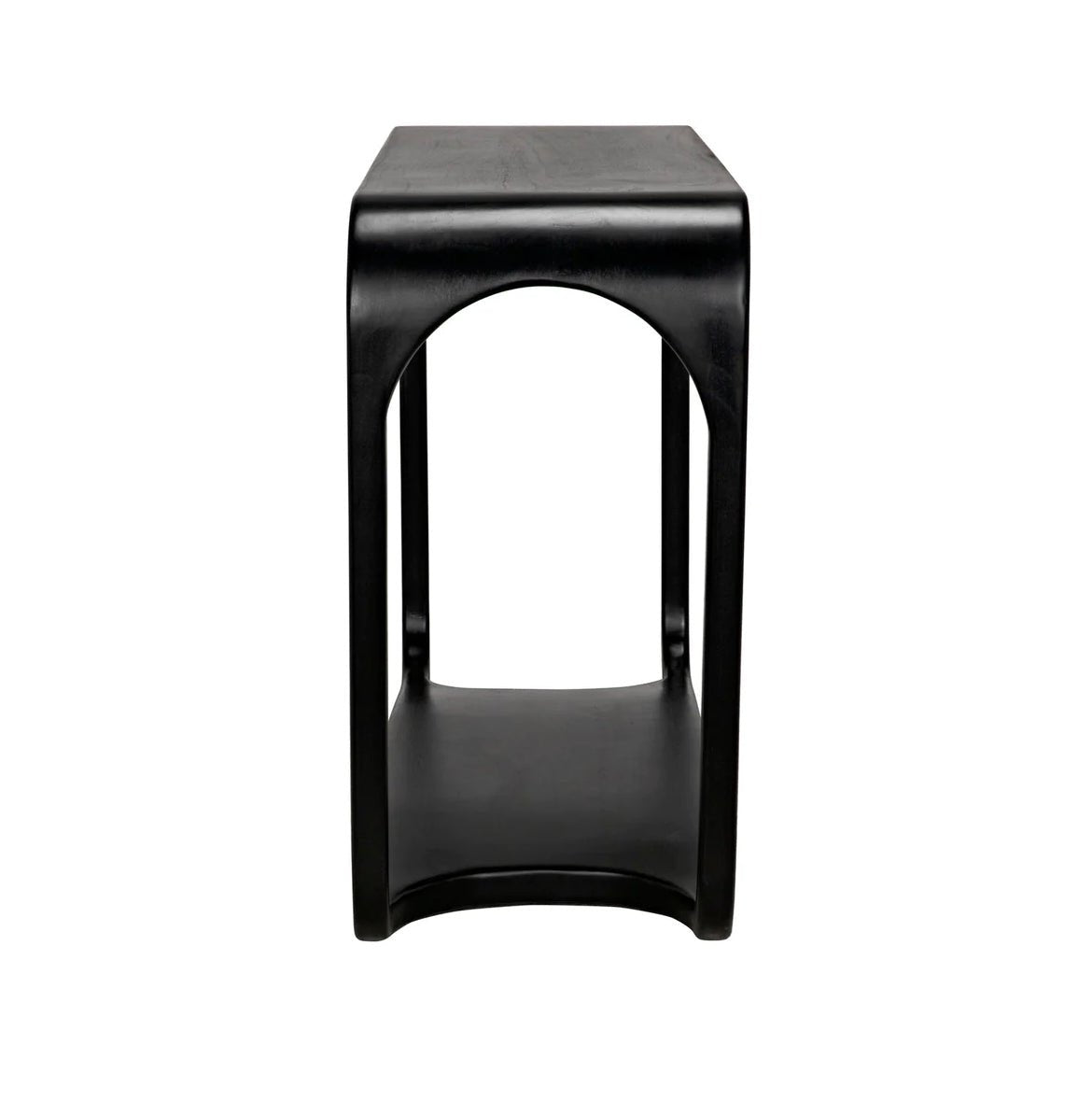 ‘Milena’ Console (Hand Rubbed Black) - EcoLuxe Furnishings