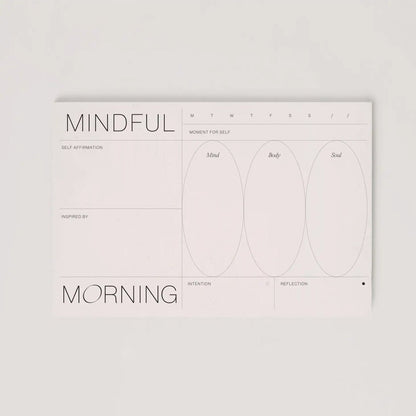 ‘Mindful Morning Pad’ - EcoLuxe Furnishings