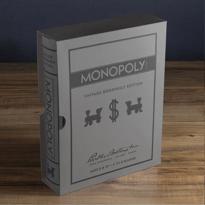 ‘Monopoly’ Vintage Bookshelf Edition - EcoLuxe Furnishings