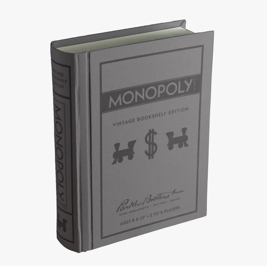 ‘Monopoly’ Vintage Bookshelf Edition - EcoLuxe Furnishings