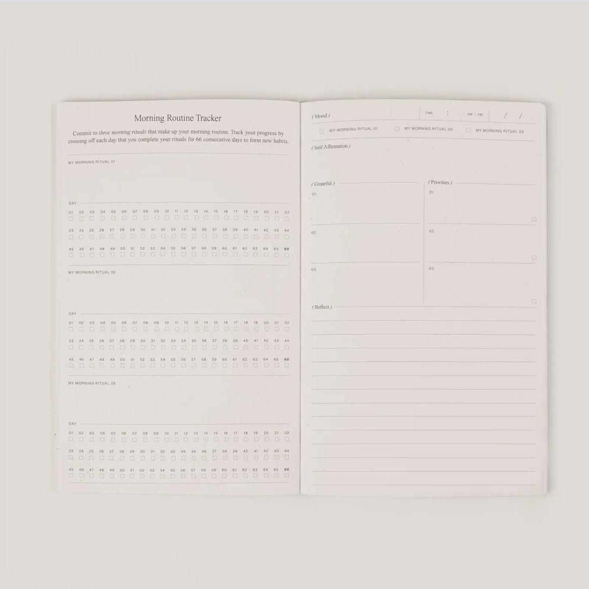 ‘Morning Routine Journal’ - EcoLuxe Furnishings