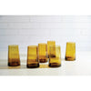 Moroccan Cone Glassware Set of 6 - EcoLuxe Furnishings