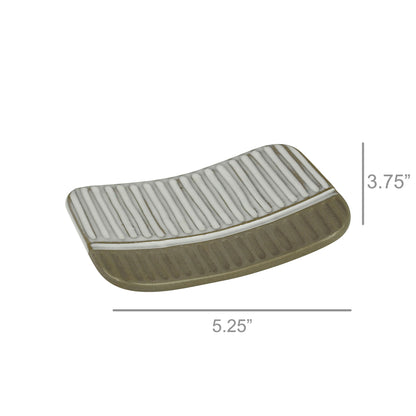 ‘Morse’ Ceramic Soapdish - EcoLuxe Furnishings