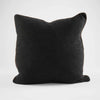 ‘Muse’ Linen Cushion Cover (Black) - EcoLuxe Furnishings