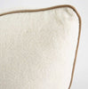 ‘Muse’ Linen Cushion Cover (Off White) - EcoLuxe Furnishings