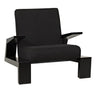 ‘Nero’ Chair (Charcoal Black) - EcoLuxe Furnishings