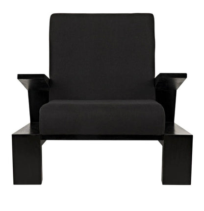 ‘Nero’ Chair (Charcoal Black) - EcoLuxe Furnishings