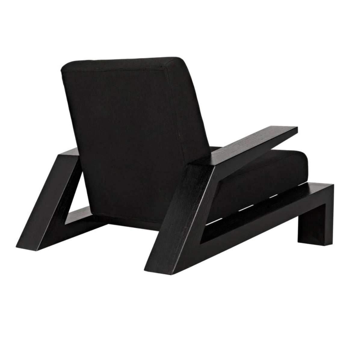 ‘Nero’ Chair (Charcoal Black) - EcoLuxe Furnishings