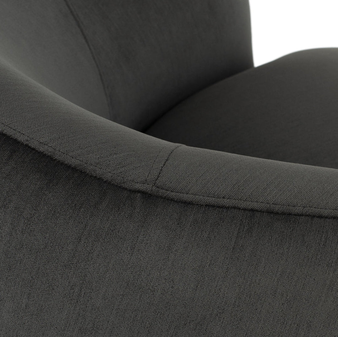 ‘Orbit’ Occasional Chair (Pewter) - EcoLuxe Furnishings