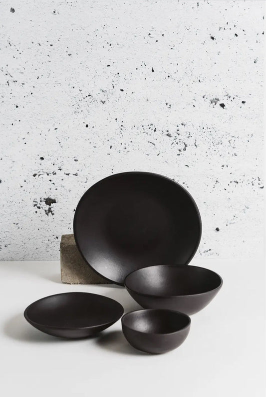 Organic Shaped Dinnerware Set (16 Pieces) - EcoLuxe Furnishings