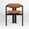 ‘Pamplona’ Dining Chair (Black, Brass + Nubuck) - EcoLuxe Furnishings