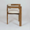 ‘Pamplona’ Dining Chair (Teak + Velvet) - EcoLuxe Furnishings