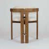 ‘Pamplona’ Dining Chair (Teak + Velvet) - EcoLuxe Furnishings