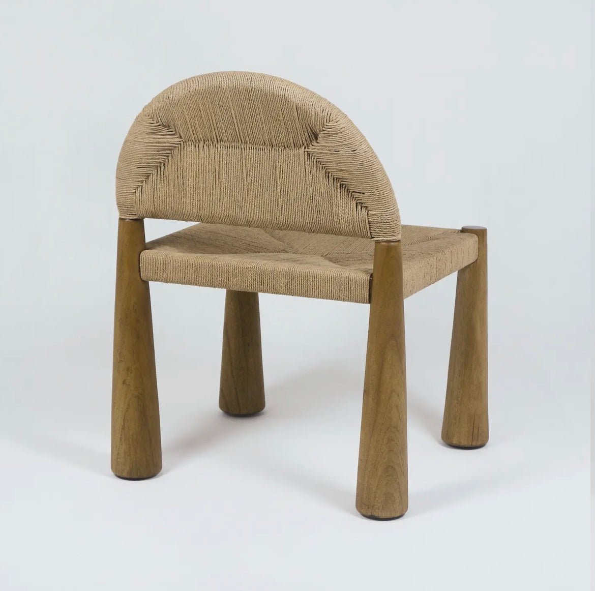 ‘Pho’ Dining Chair (Teak + Seagrass) - EcoLuxe Furnishings