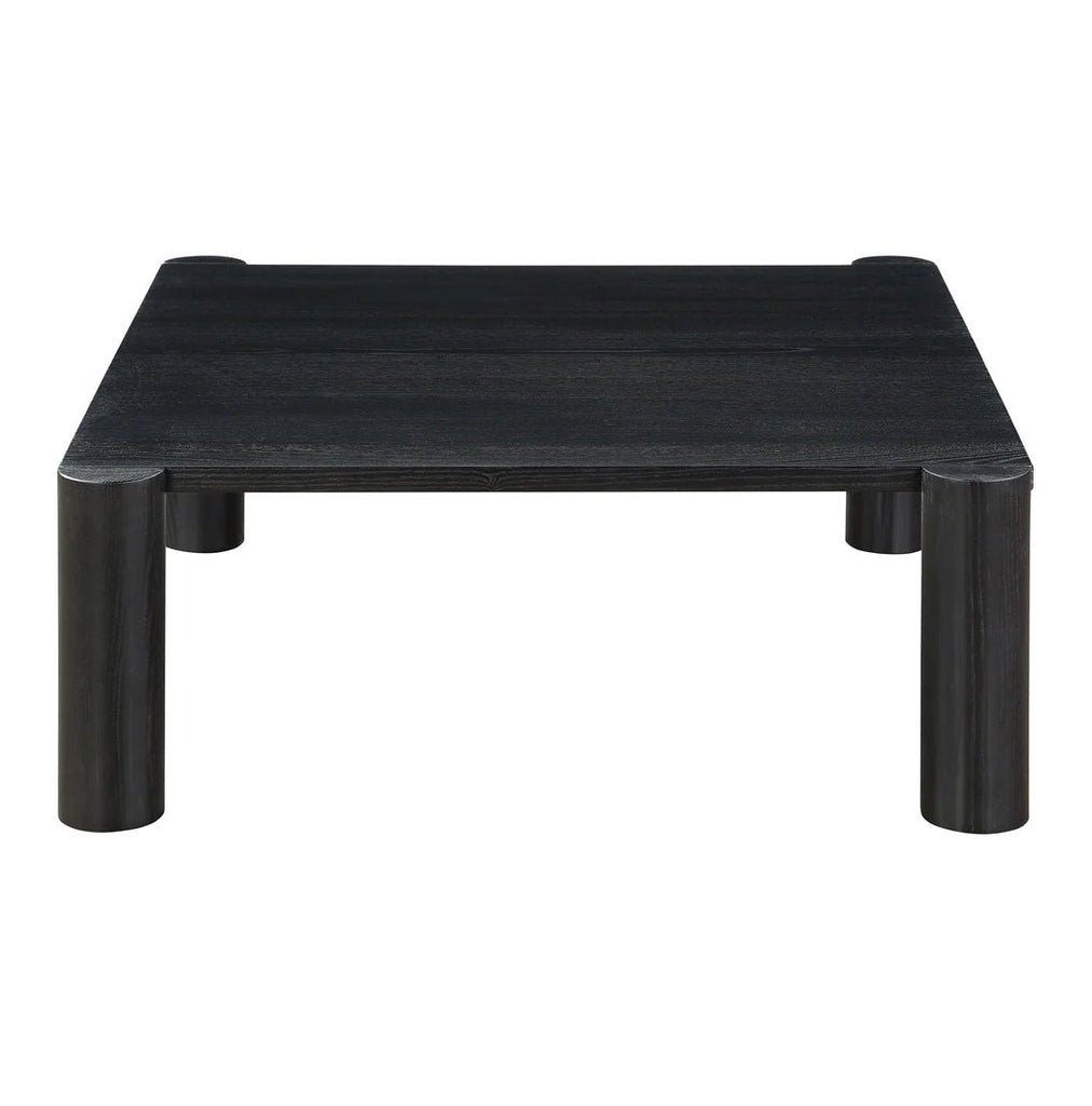 ‘Post’ Coffee Table (Black) - EcoLuxe Furnishings