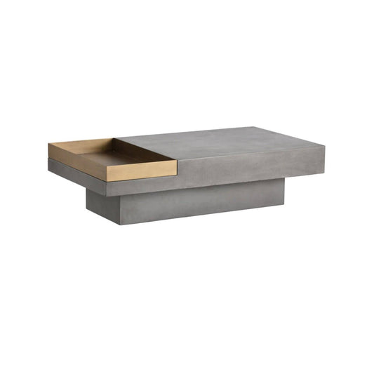 ‘Quill’ Rectangular Coffee Table - EcoLuxe Furnishings