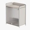 Ribbed Counter Cabinet - EcoLuxe Furnishings