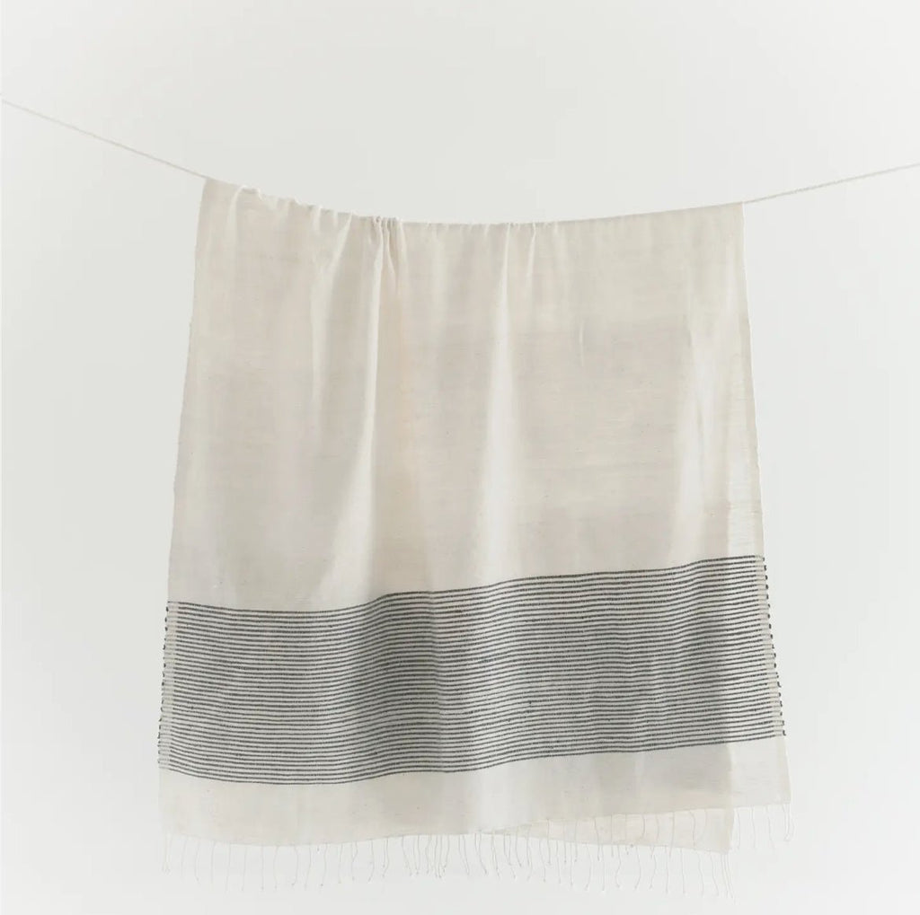 ‘Riviera’ Cotton Bath Towel - EcoLuxe Furnishings