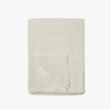 ‘Rossland’ Baby Alpaca Throw (Ivory) - EcoLuxe Furnishings