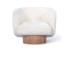 ‘Rotunda’ Chair (White Boucle) - EcoLuxe Furnishings