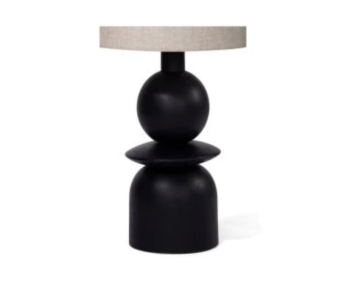 ‘Rudd’ Table Lamp (Charcoal) - EcoLuxe Furnishings