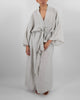 ‘Sai’ Full-Length Linen Robe - EcoLuxe Furnishings