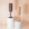 ‘Seff’ Silicone Unbreakable Champagne Flutes (Latte + Donkey) - EcoLuxe Furnishings