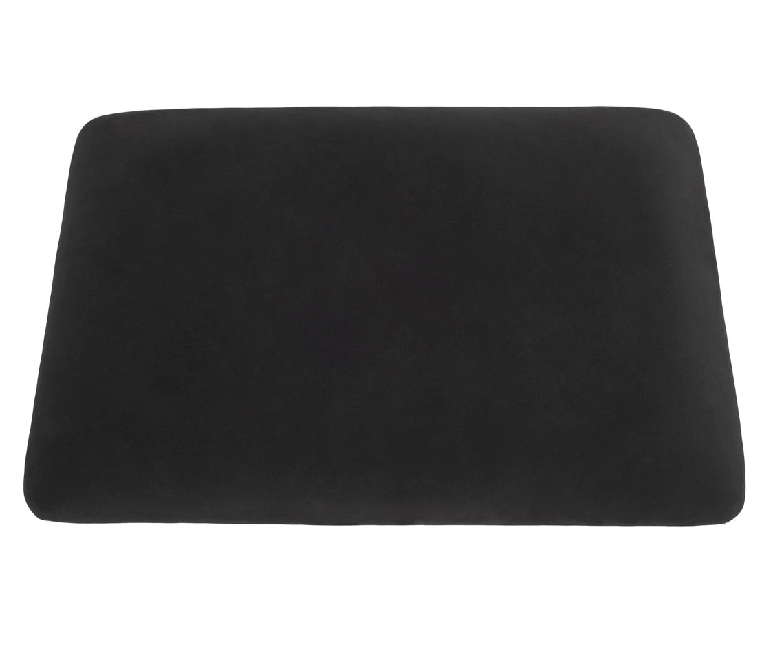 ‘Stacking’ Cushion Bench (Storm Black) - EcoLuxe Furnishings