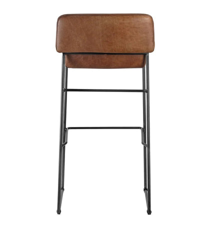 ‘Starlet’ Counter Stool, Set of 2 (Brown) - EcoLuxe Furnishings