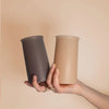 ‘Stegg’ Silicone Unbreakable Highball Glasses (Latte + Donkey) - EcoLuxe Furnishings