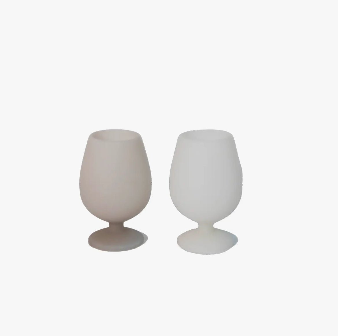 ‘Stemm’ Silicone Unbreakable Wine Glasses (Blanc + Dove) - EcoLuxe Furnishings