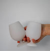 ‘Stemm’ Silicone Unbreakable Wine Glasses (Blanc + Dove) - EcoLuxe Furnishings