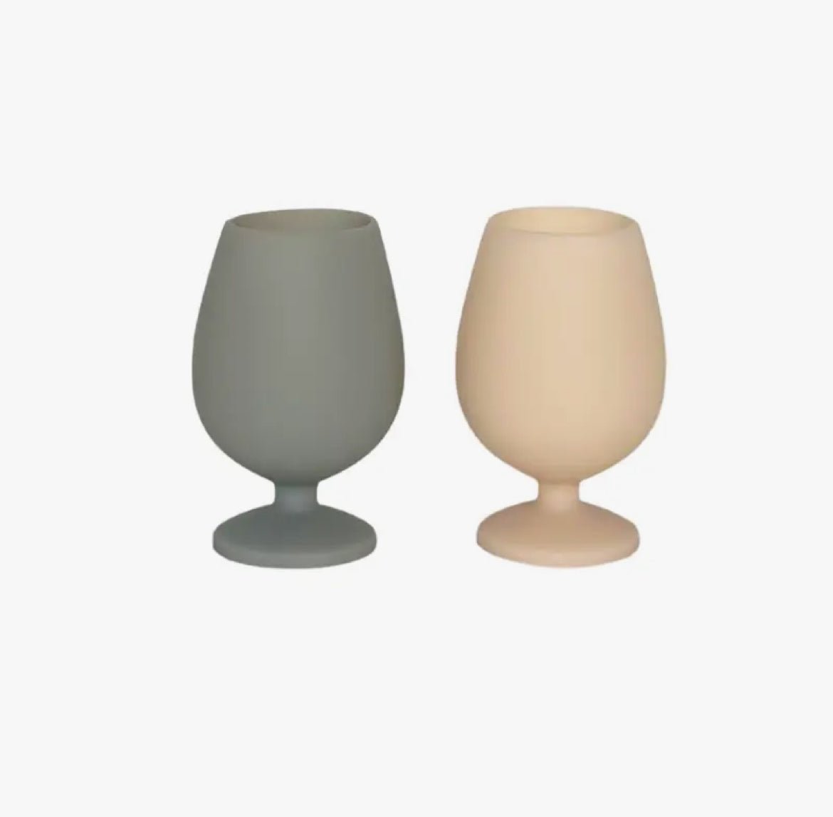 ‘Stemm’ Silicone Unbreakable Wine Glasses (Dove + Stone) - EcoLuxe Furnishings