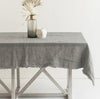 Stone Washed Linen Tablecloth, 84" X 60" - EcoLuxe Furnishings