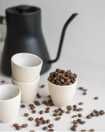 Stoneware Espresso Cup - EcoLuxe Furnishings
