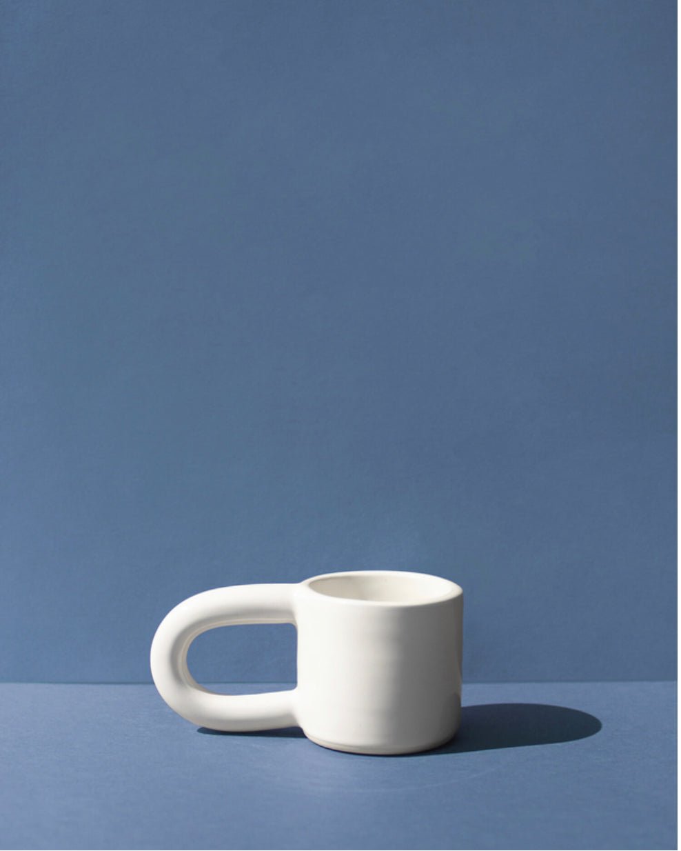 ‘Sturdy’ Mug (Gloss White) - EcoLuxe Furnishings