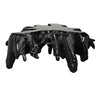 ‘Teak Root’ Coffee Table (Black) - EcoLuxe Furnishings