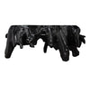 ‘Teak Root’ Coffee Table (Black) - EcoLuxe Furnishings