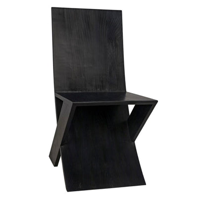 ‘Tech’ Chair (Charcoal Black) - EcoLuxe Furnishings