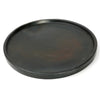 ‘Terracotta Burned’ Plate, Large (Black) - EcoLuxe Furnishings