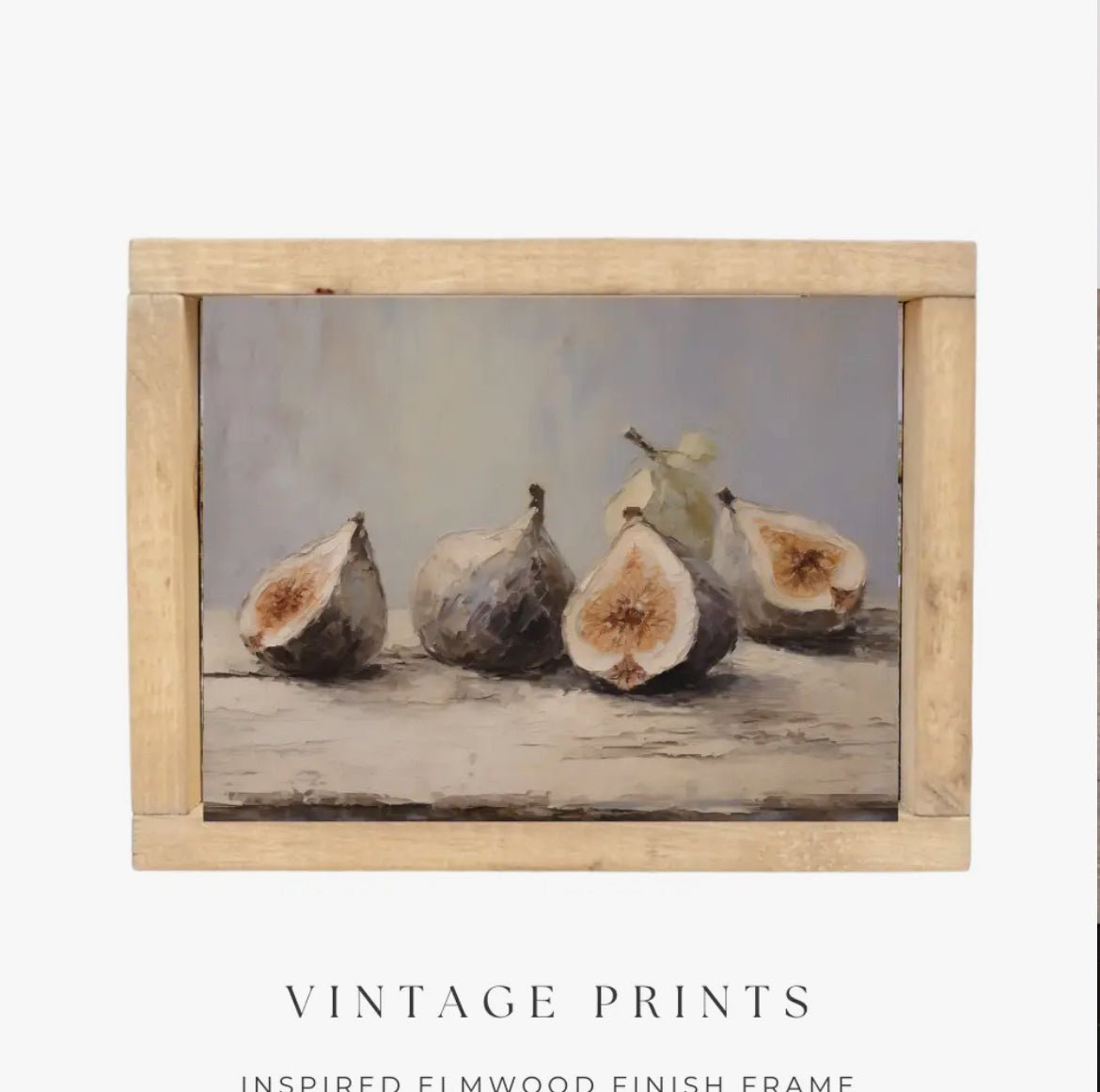 ‘The Common Fig’ Vintage Framed Print - EcoLuxe Furnishings
