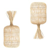 The Dumpling Floor Lamp, Medium(Natural) - EcoLuxe Furnishings