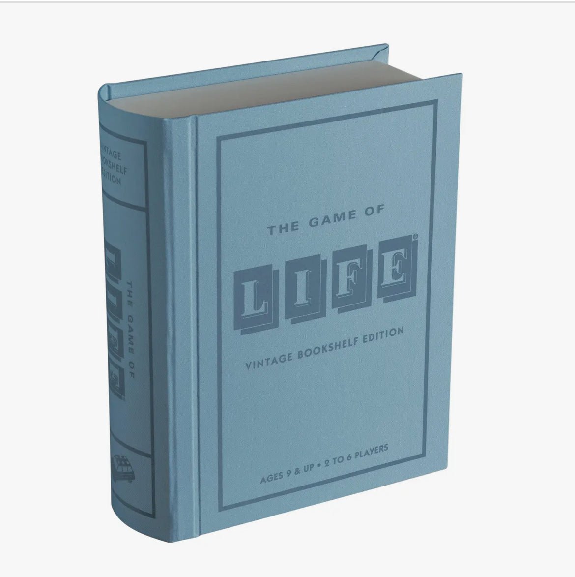 ‘The Game of Life’ Vintage Bookshelf Edition - EcoLuxe Furnishings