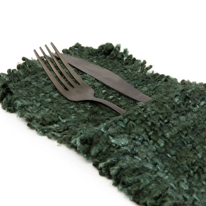 ‘The Oh My Gee Cutlery Holder, Set of 4 (Forest Green) - EcoLuxe Furnishings