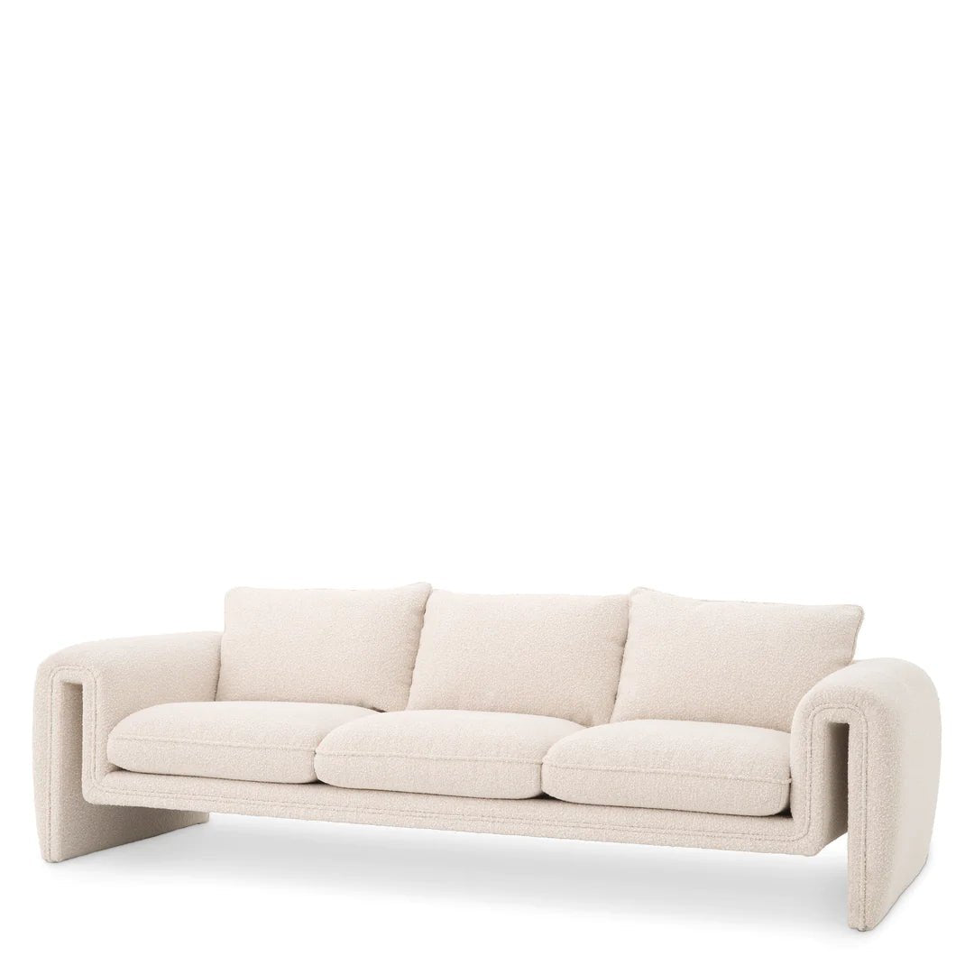 ‘Tondo’ Sofa (Boucle Cream) - EcoLuxe Furnishings